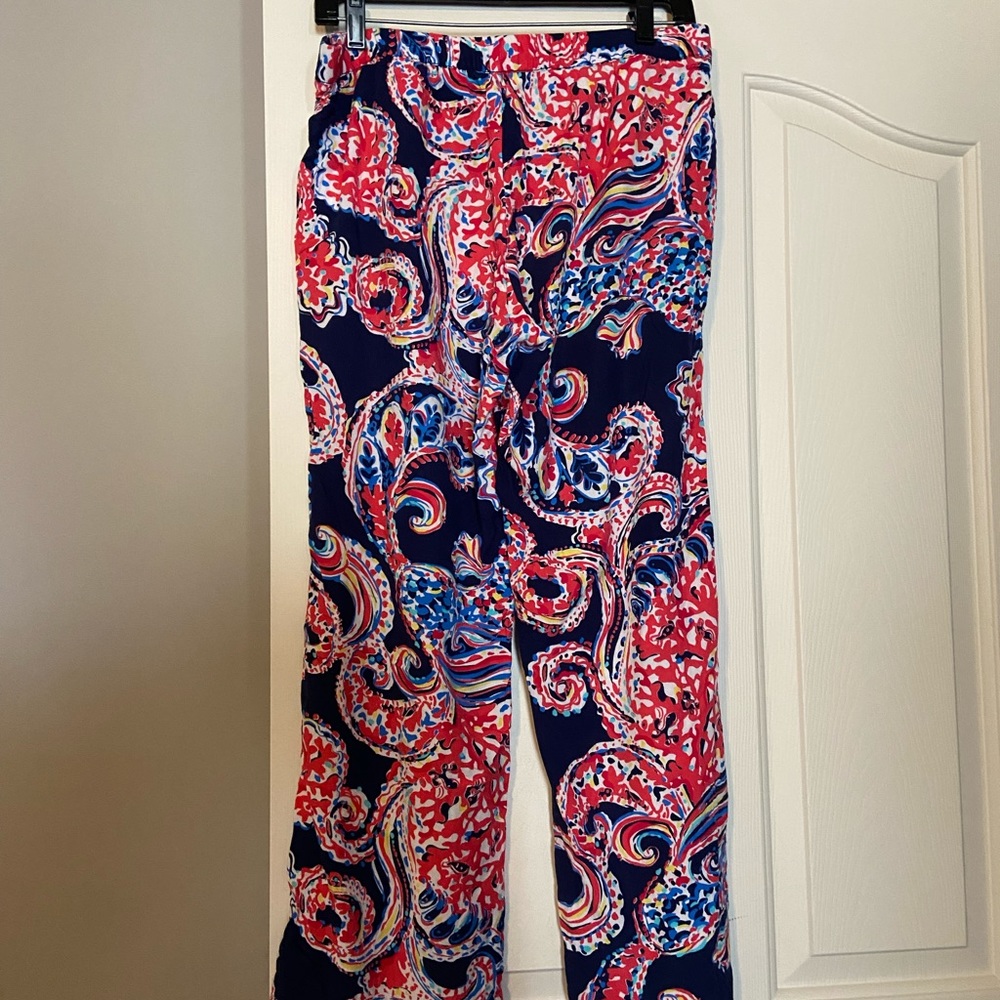 Lilly Pulitzer EUC rayon pants size M